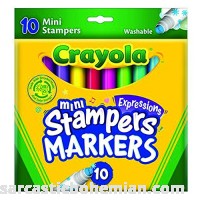 Crayola 10 Count Expressions Washable Mini-Stampers B000H7RWZM